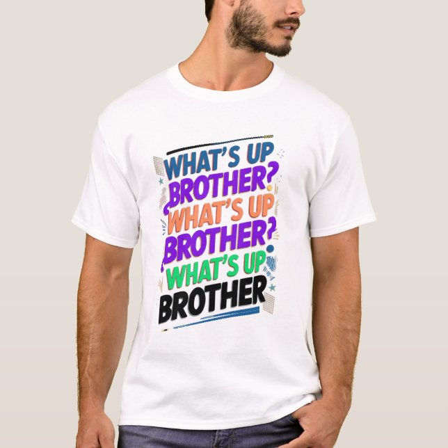 broder (E) T Shirt (Framsida)