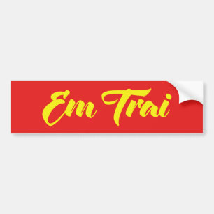 Broder - Em Trai ~ Ting Viet Bildekal
