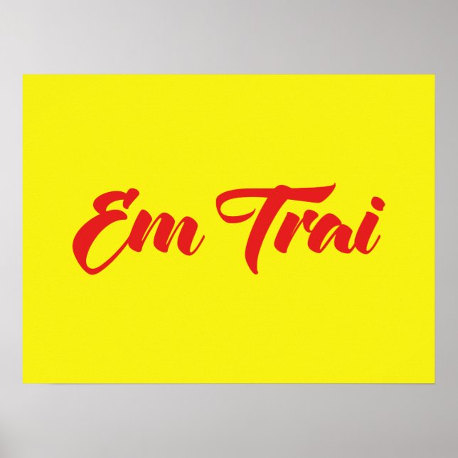 Broder - Em Trai ~ Ting Viet Poster (Framsidan)
