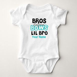 Bröder före Personligen Bows Little Brother T-shirt