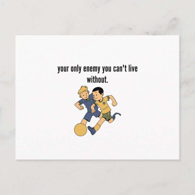 Bröder från National Syskon Day Vykort (Framsida)