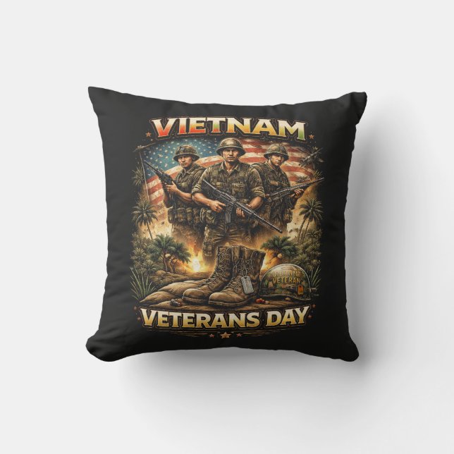 Bröder från Vietnam Kudde (Framsida)