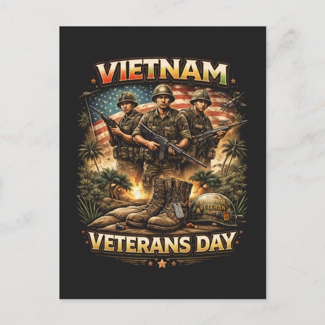 Bröder från Vietnam Vykort (Framsida)