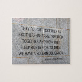 Bröder i Arm Memorial WW2 Pussel