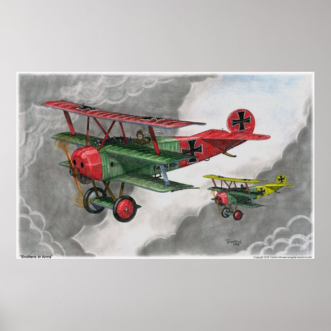 Bröder i Arm Poster (Framsidan)