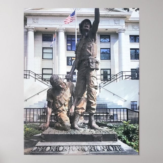 Bröder i Arm Wound Soldiers Poster (Framsidan)