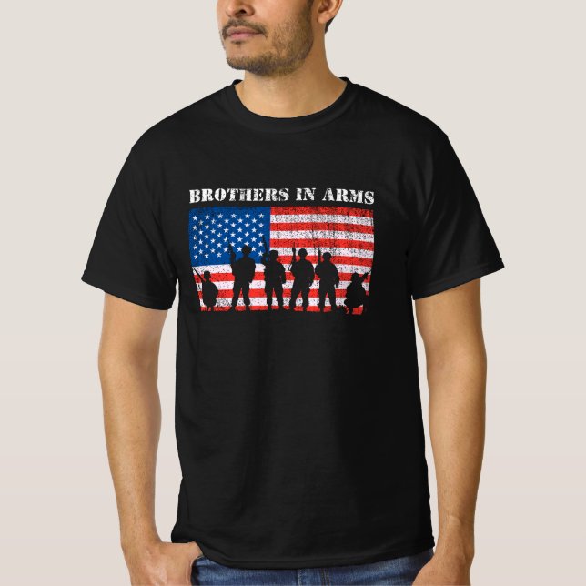 Bröder i vapen t shirt (Framsida)