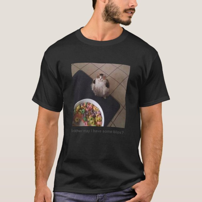 Broder kan jag få några öglor t shirt (Framsida)