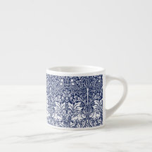 Broder Kanin Navyblå Mönster William Morris