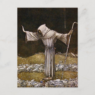 “Broder Martin” Akvarell av John Bauer Vykort