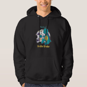 Broder mot barnstorebror Cow & Tortoise Expectant Hoodie