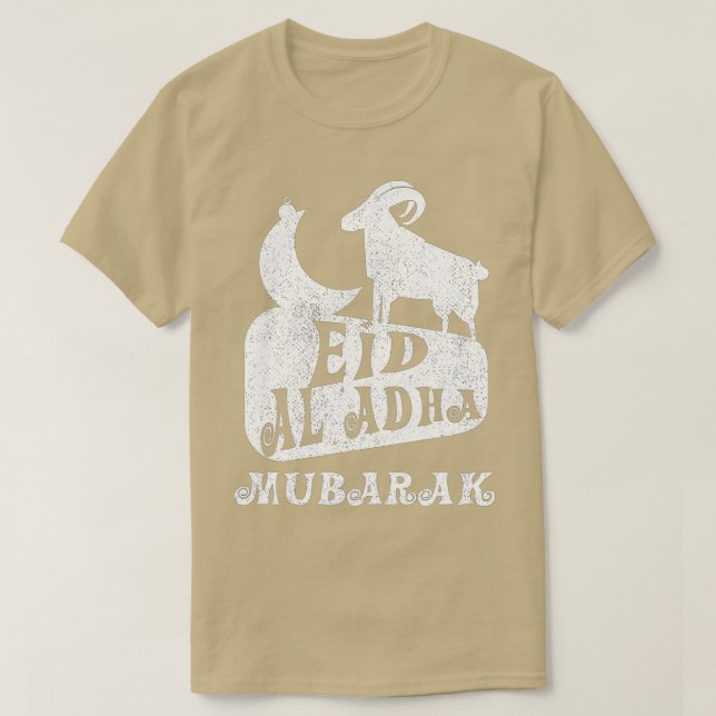 Broder och systrar av Eid Al-Adha Mubarak Muslims T Shirt (Design framsida)