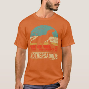 Bröder Saurus Re Dinosaur Bror Saurus Familj Ma T Shirt