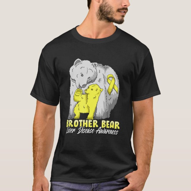 Broder till barn med leversjukdom t shirt (Framsida)