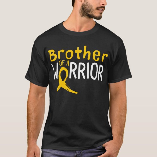 Broder till en krigare fjäril t shirt (Framsida)