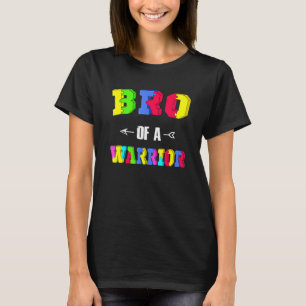 Broder till en krigare Medveten inom familjen Bro T Shirt