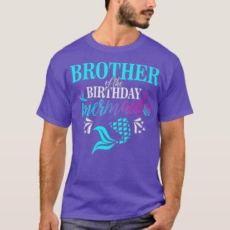 Broder till familjen för matchning av födelsedagsd t shirt