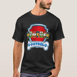 Broder till födelsedagspojken Hund Tass familjedek T Shirt