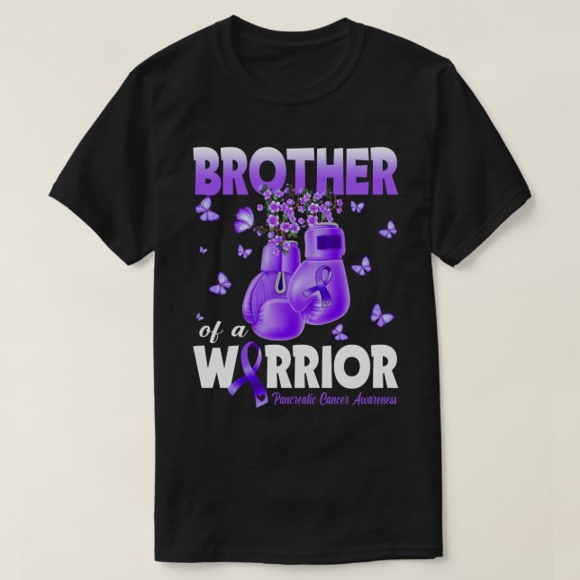 Broder till medvetande om cancer B hos krigsherrar T Shirt (Design framsida)