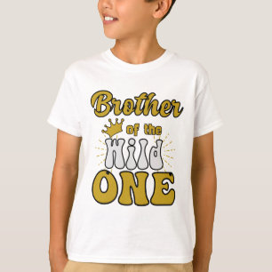 Broder till Vild en födelsedag T Shirt