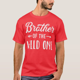Broder till vilden en dotter som matchar familj t shirt