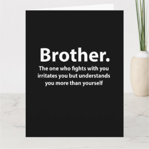 Broder Typografi Broder Kort