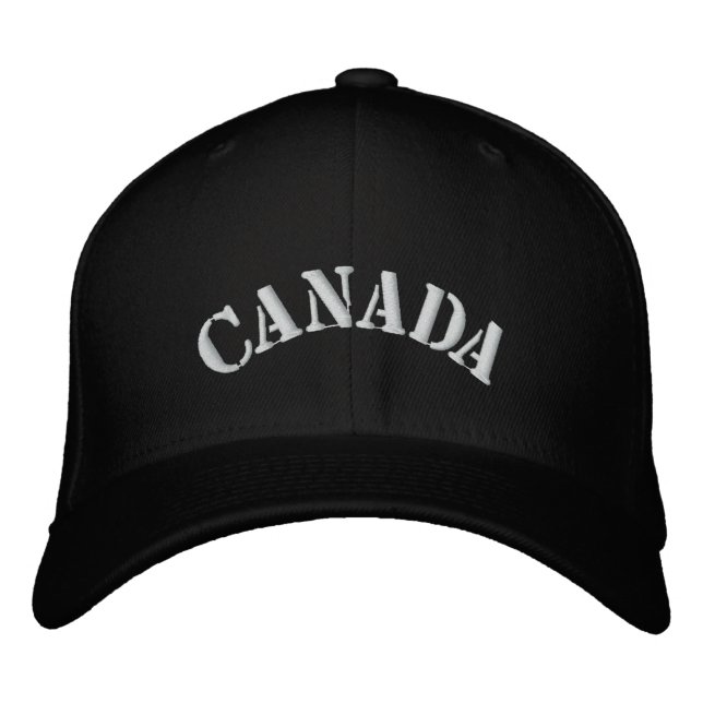 broderad CANADA-hat Keps (Framsida)