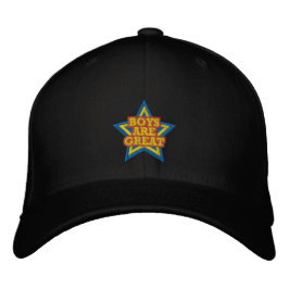 Broderad FlexFit-hatt Keps