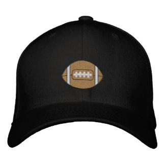 Broderad fotboll keps