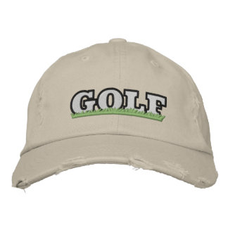 Broderad GOLF Distressed Keps