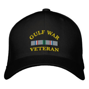 Broderad Hat Bukt-veteran Keps