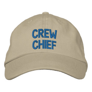 Broderad hatt 09101218 för BESÄTTNING CHEF Keps