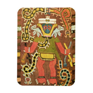 Broderad mythological figur, Paracas Necropoli Magnet