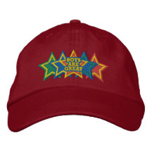 Broderad “Pappa Hatt”
