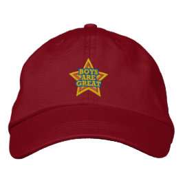 Broderad “Pappa Hatt” Keps