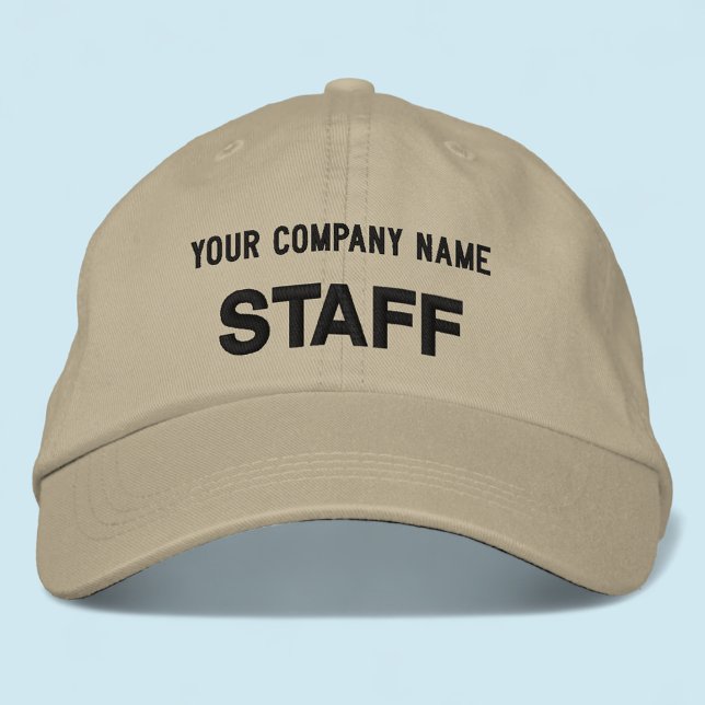 Broderad personaliserad mössa Khaki Baseballkeps Keps (MISOOK Khaki Embroidered Staff Baseball Cap)
