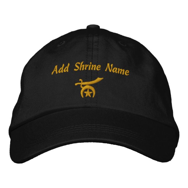 Broderad Shriner Keps (Framsida)