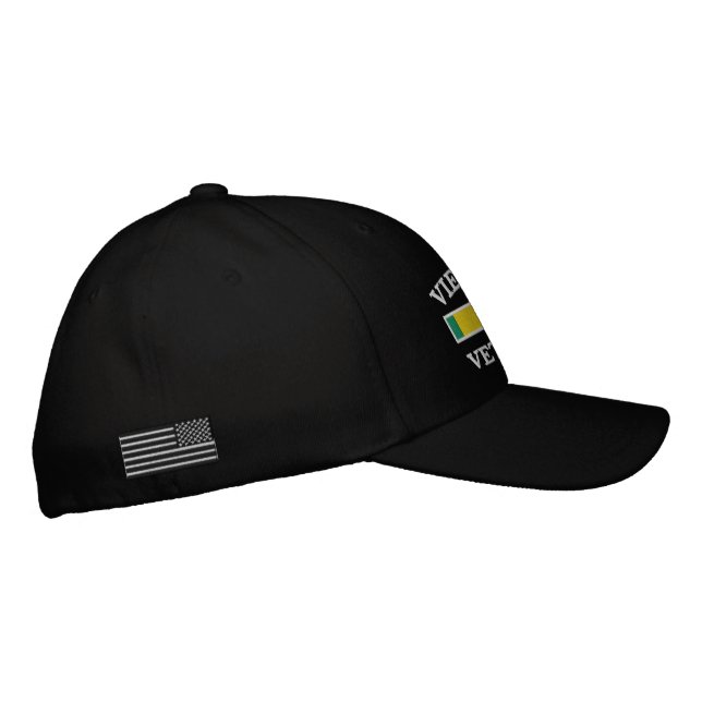 Broderad Vietnam-veteranmössa Keps (Höger)