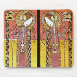 Broderade paneler av Margaret Macdonald Musmatta