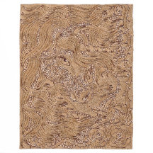 Broderade Unicorn Wood Art