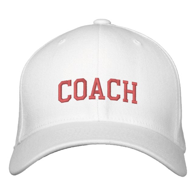 Broderat Hat - COACH Broderad Keps (Framsida)