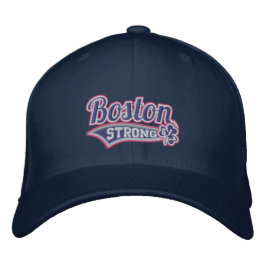 Broderat lock för Boston stark basebollarena Broderad Keps