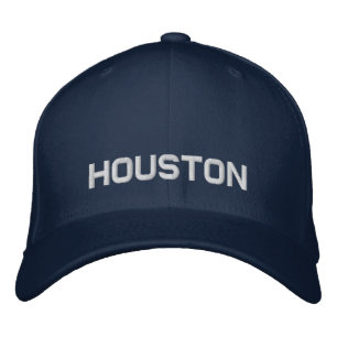 Broderbart justerbart hylsa till Houston baseboll Broderad Keps