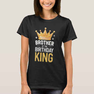 Broderbror vid födelsedagen Kung T Shirt