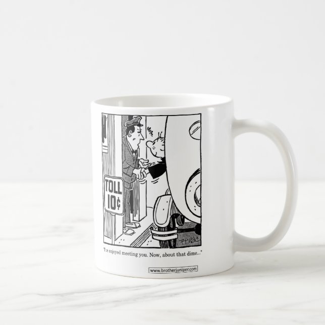 Broderen - nu, om den dime… kaffemugg (Höger)