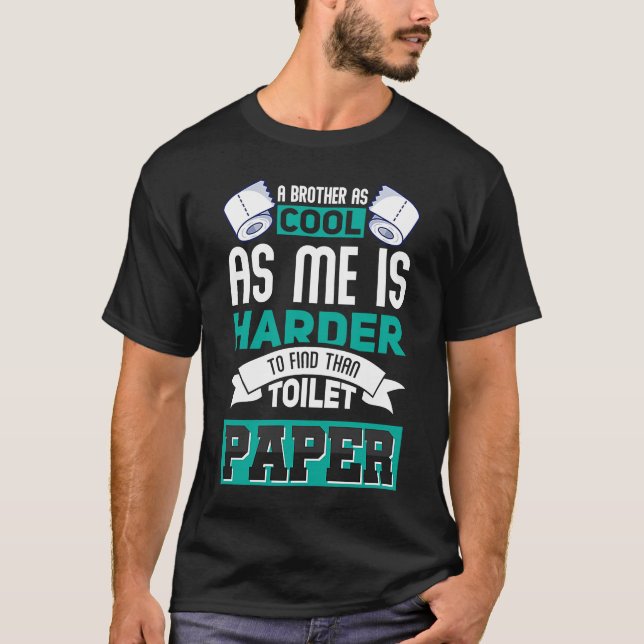 Bröderfödelsedagstext för bröder och söner t shirt (Framsida)