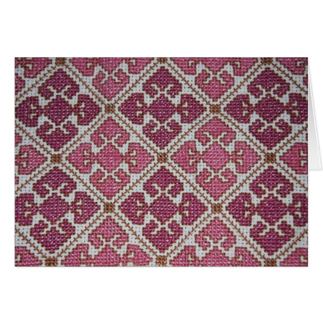 Broderi Hälsningskort (Framsidan Horizontal)