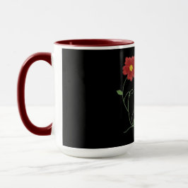 Broderi i Bloom-stil Mugg