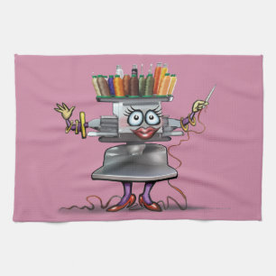 Broderi Kökshandduk