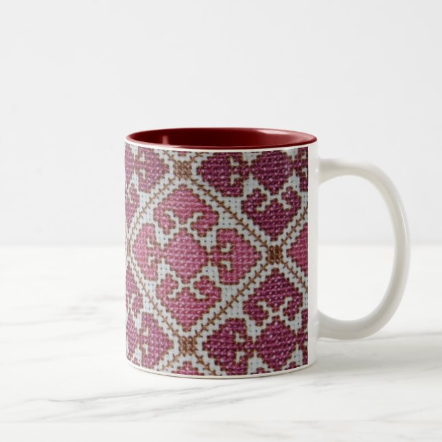 Broderi Två-Tonad Mugg (Höger)